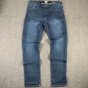Faherty Jeans Men 34x34 Pants Modern Classic 5 Pocket Casual Ocean Denim Indigo
